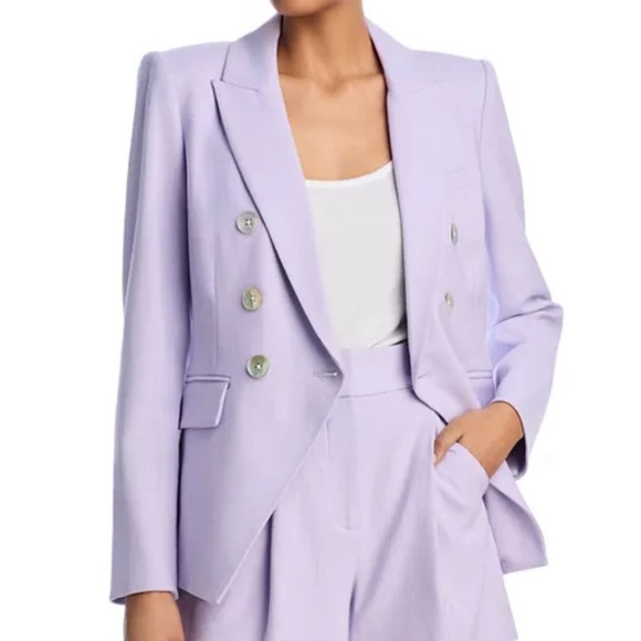 Veronica Beard Soft Lilac Miller Dickey Jacket Size 4 light Purple - Picture 12 of 12